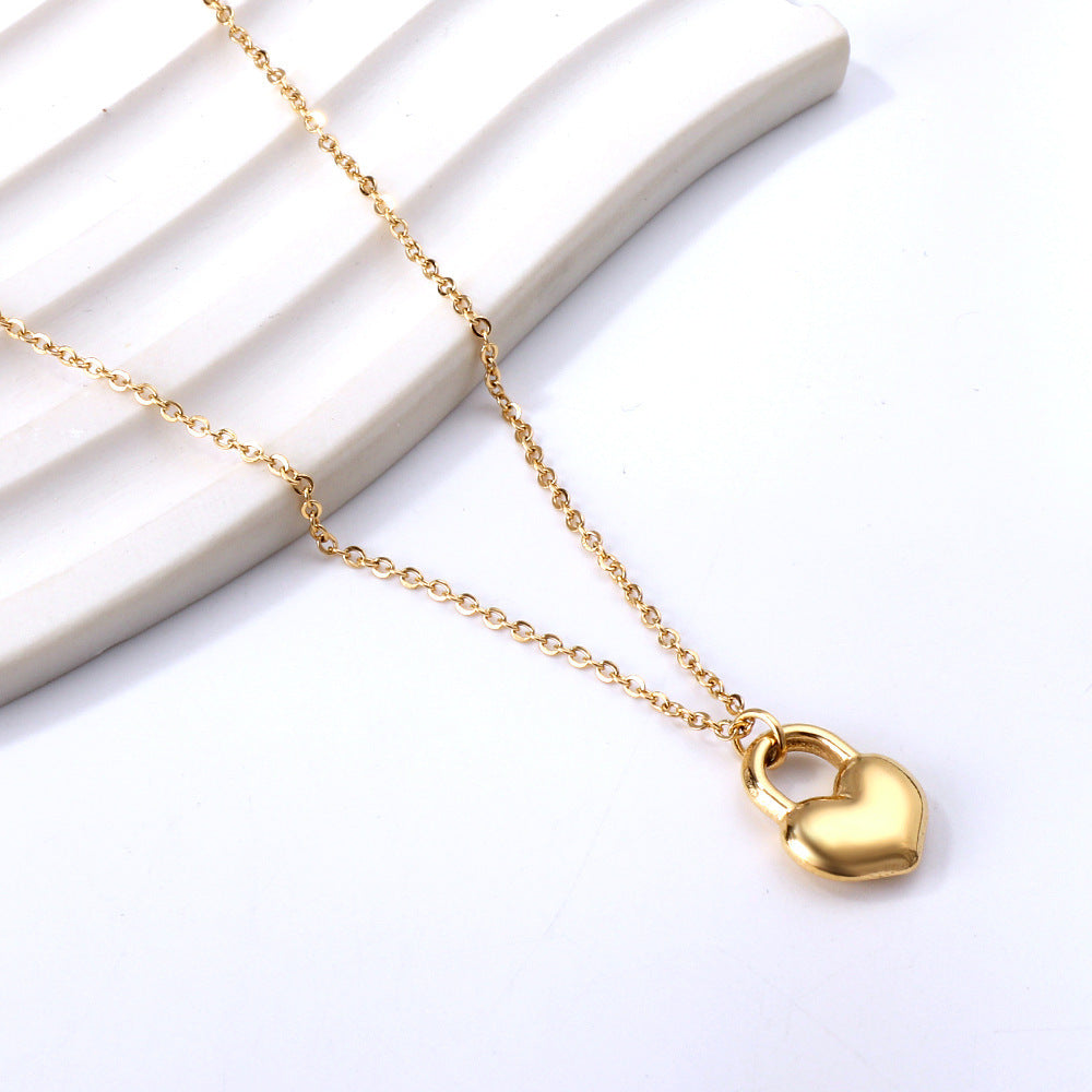 golden love heart.