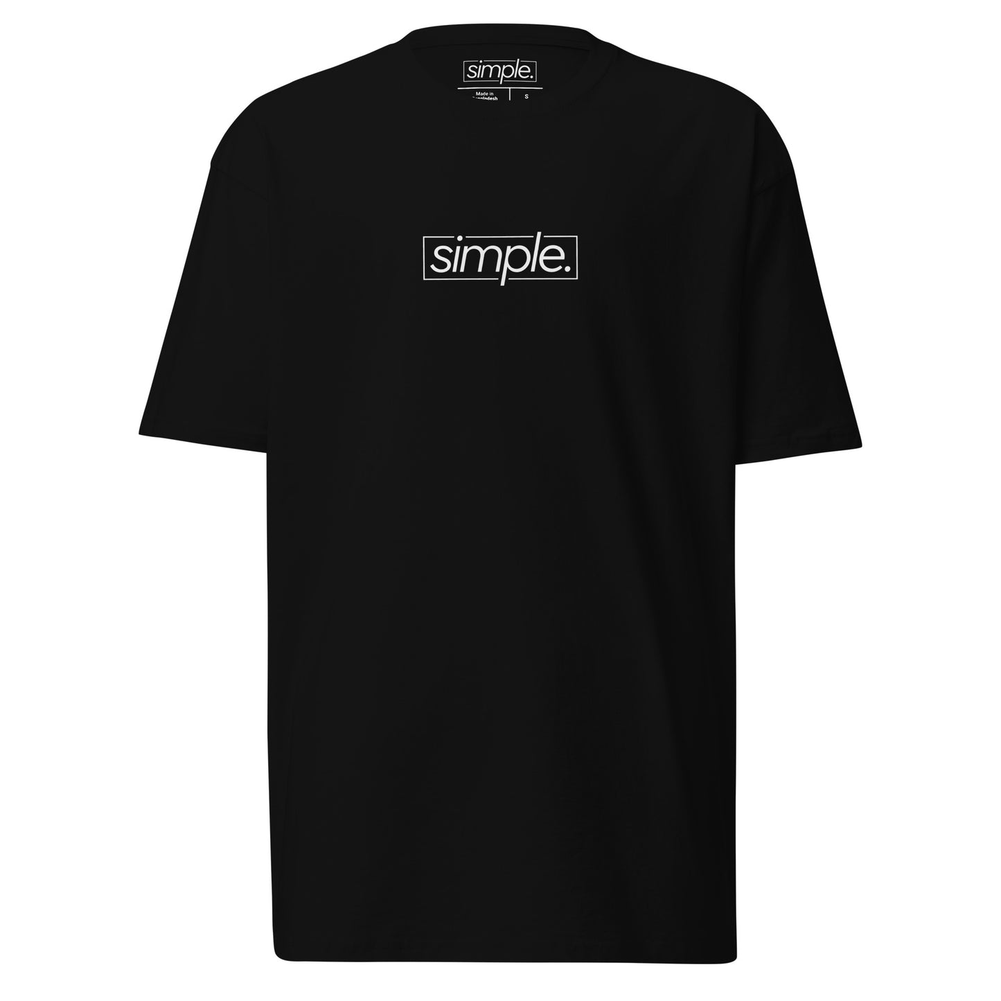 simple. heavyweight tee