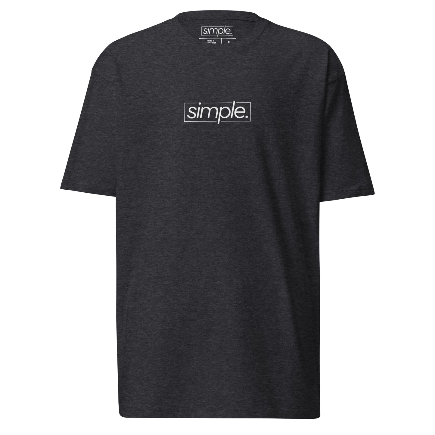 simple. heavyweight tee