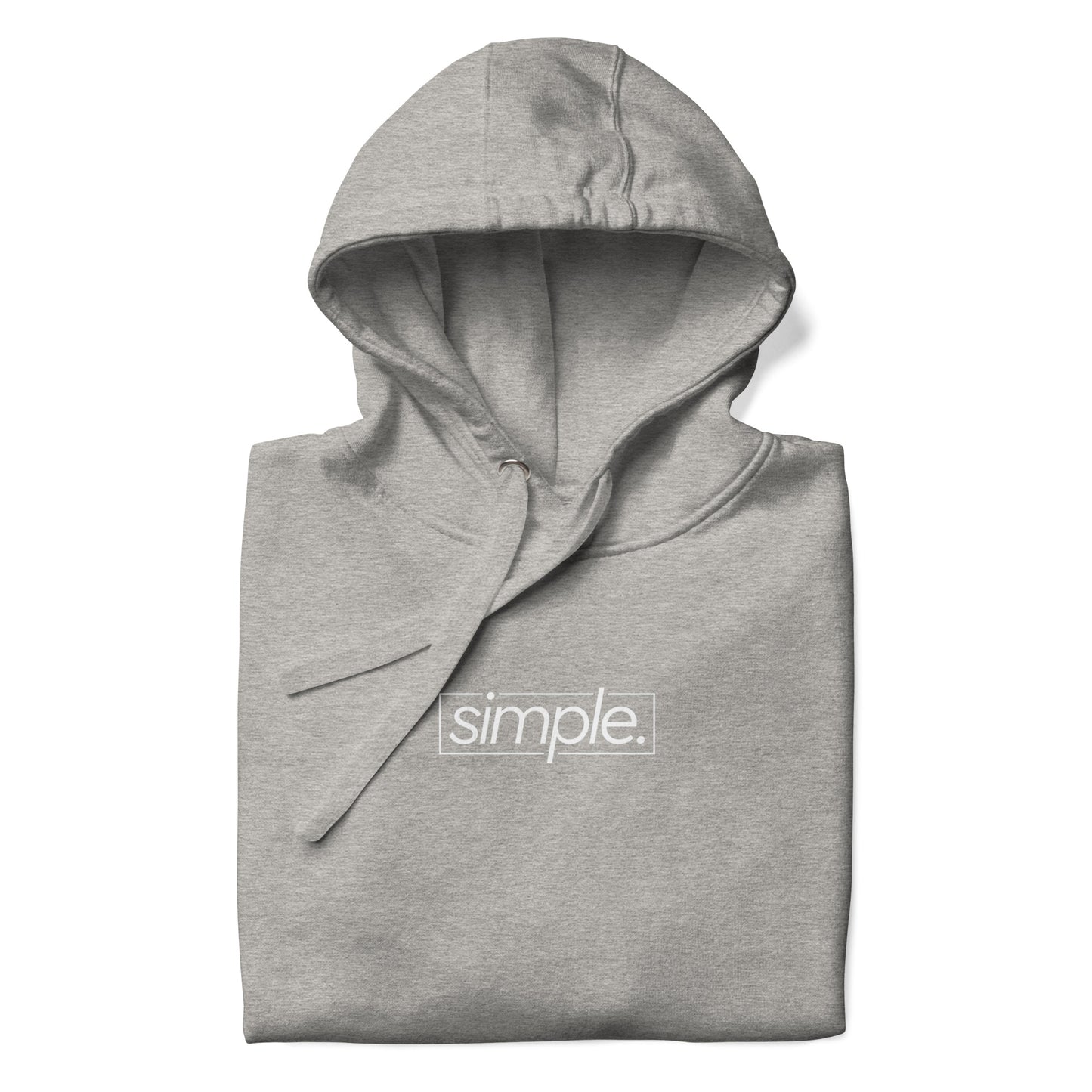 simple. hoodie