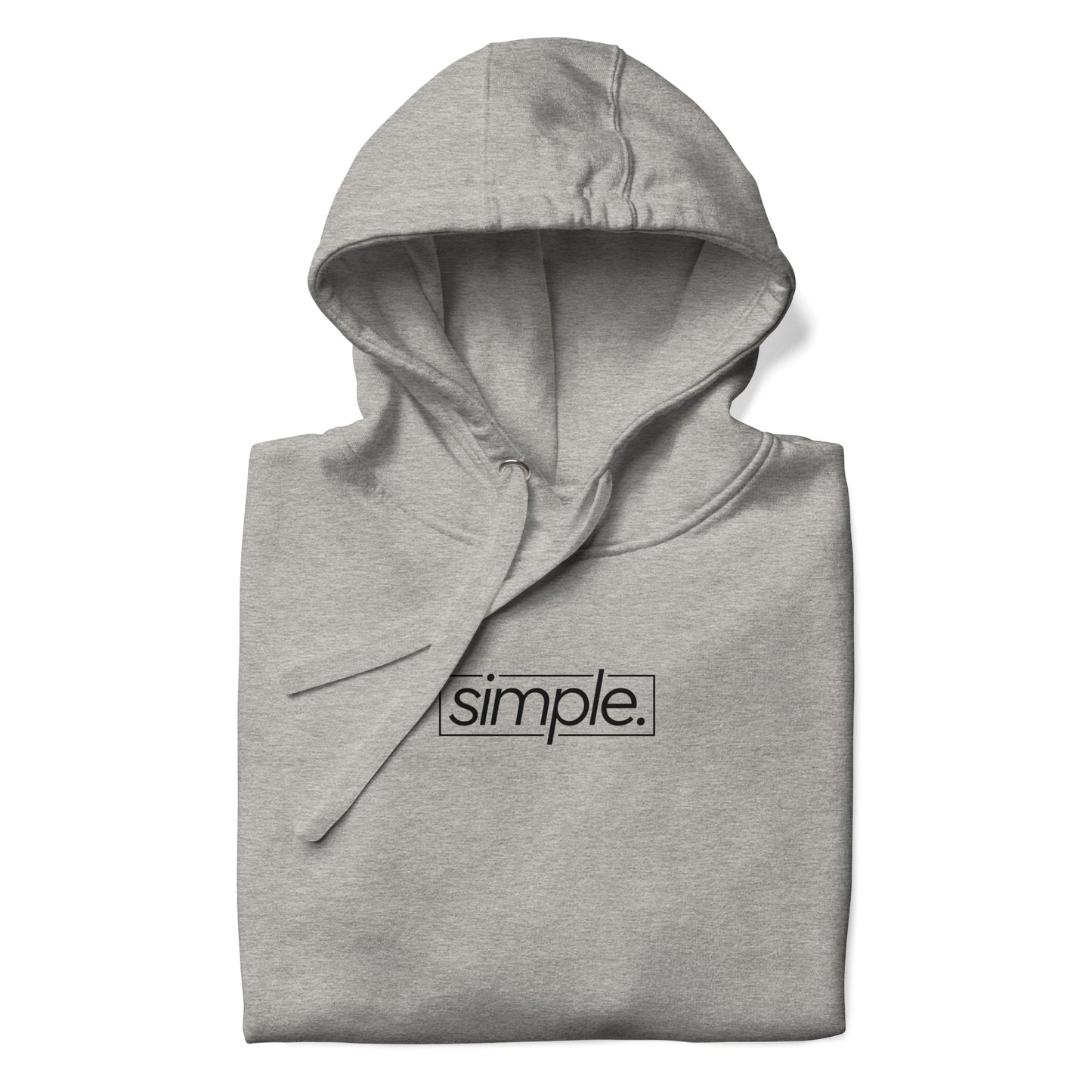 simple. hoodie