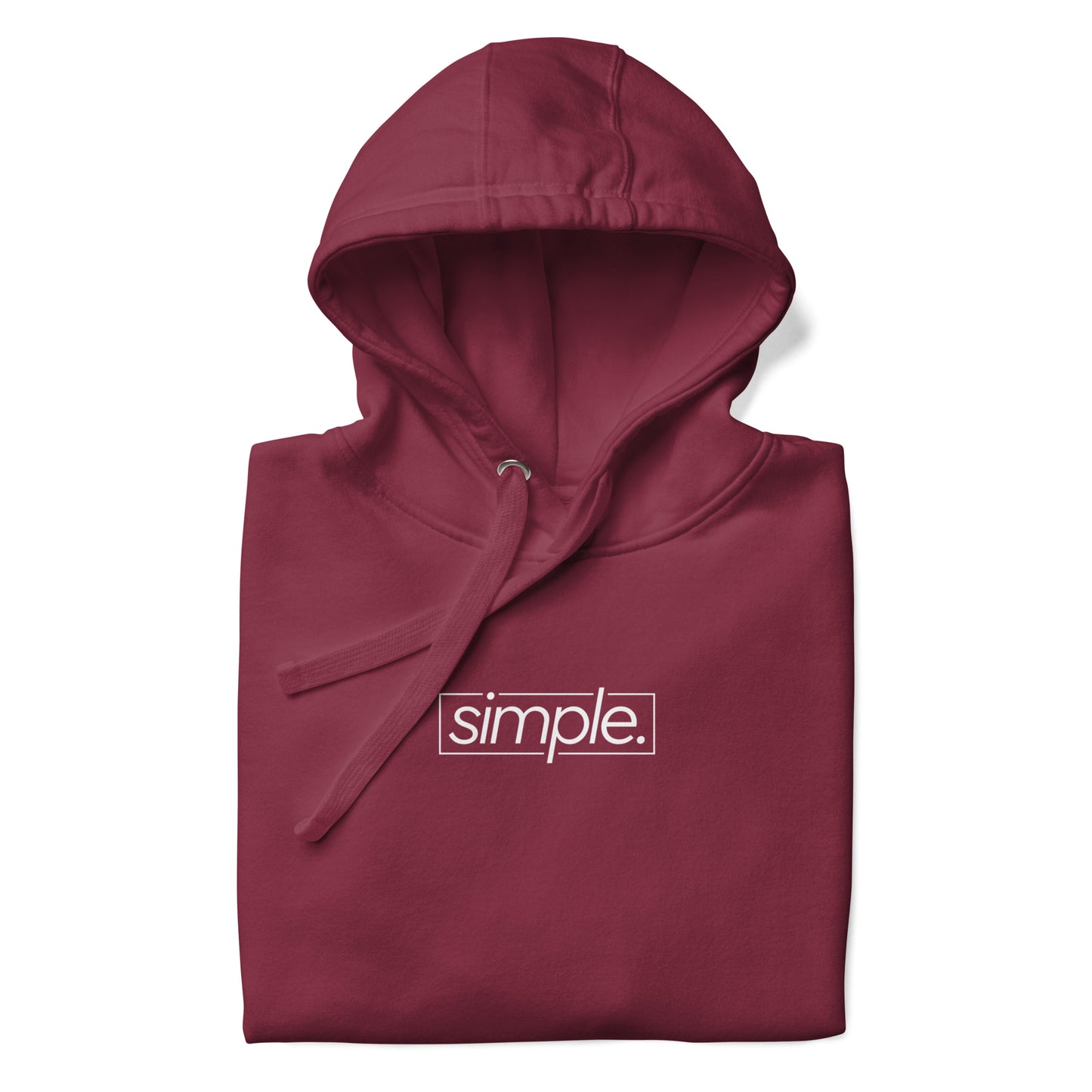 simple. hoodie