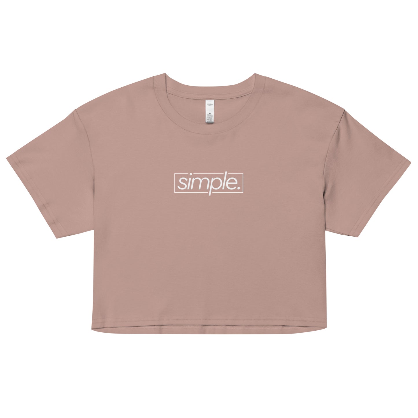 simple. crop top